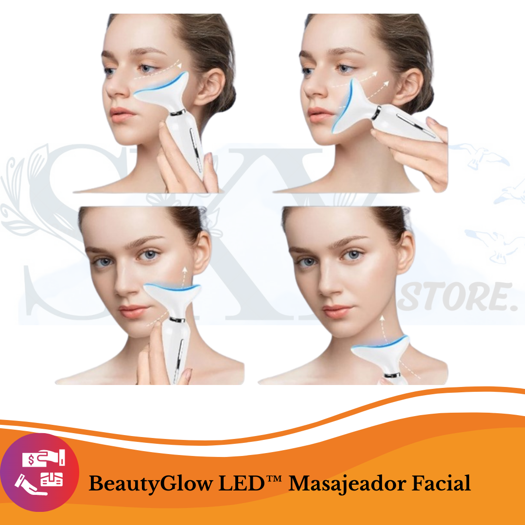 BeautyGlow LED™ Masajeador Facial